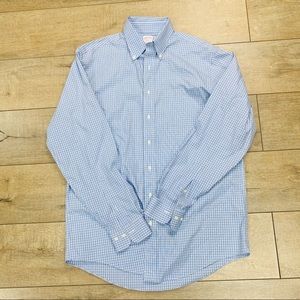 Brooks Brothers striped button-up shirt